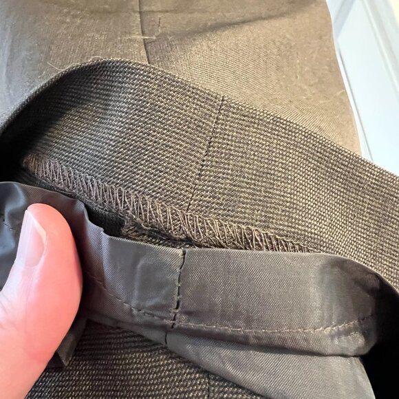 Suit Studio Dark Brown Heathered Pant Suit – Jacket 18 / Pants 18 - Picture 7 of 16